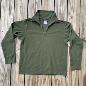 Womens Patagonia Synchilla Fleece 1/4 Quarter Zip Long Sleeve Jacket Pullover M